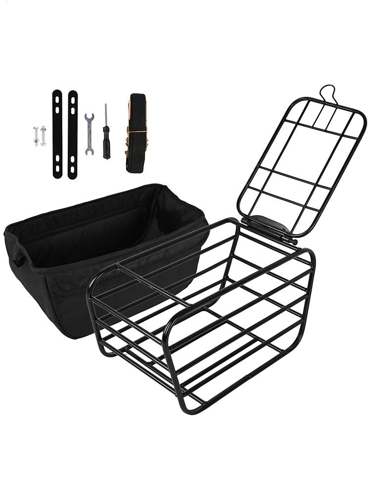 Cycling Commute - Bike Rear Basket Heavy Duty bicycle