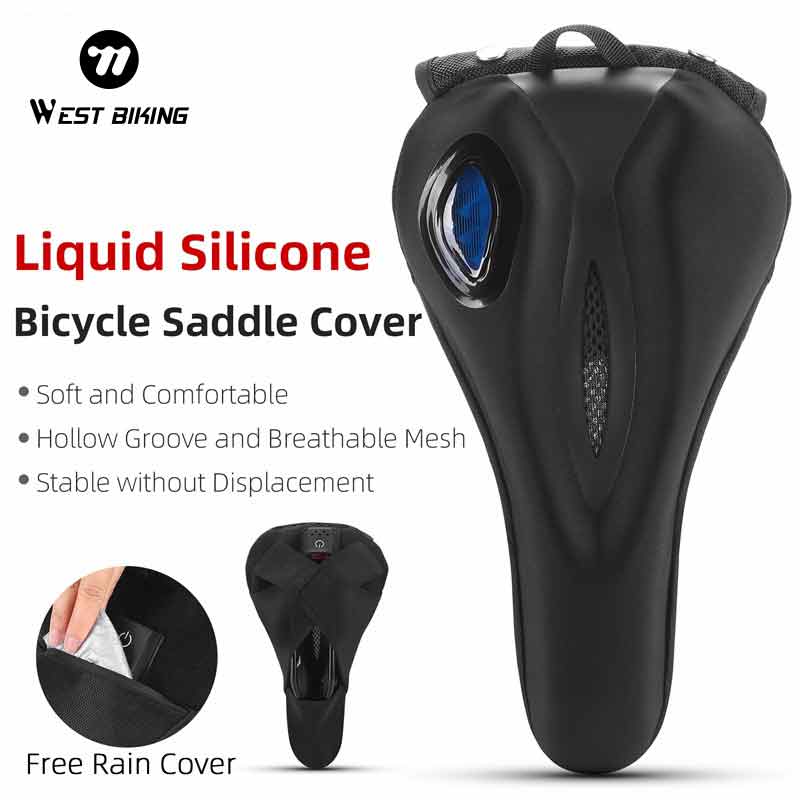 Commuter Biking - WEST BIKING Memory Foam Bike Saddle