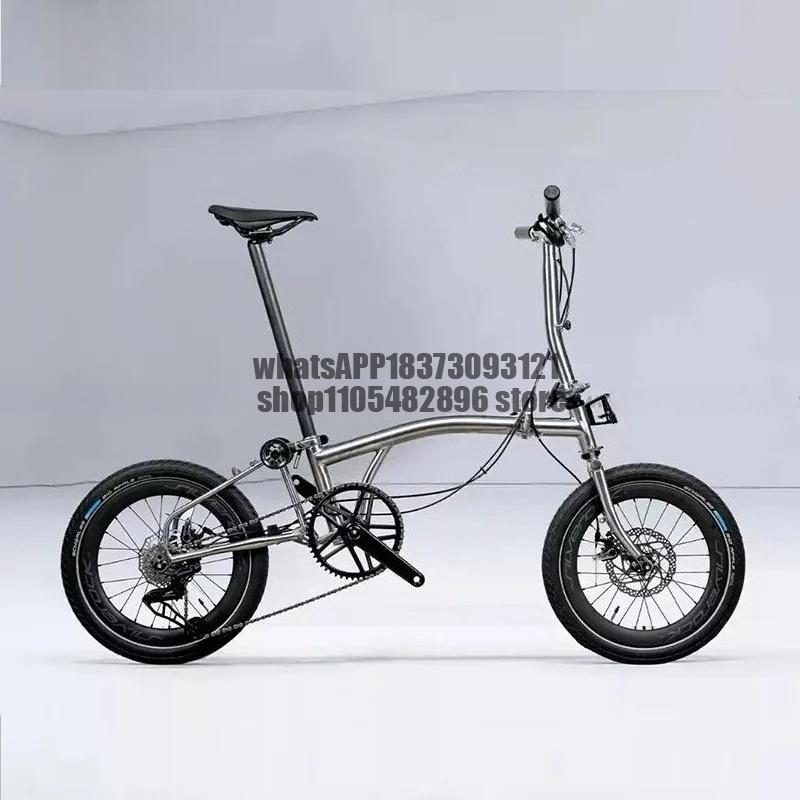 18 Inch Titanium Alloy Folding - Cycling Commute Speed review and price