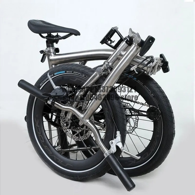 18 Inch Titanium Alloy Folding - Cycling Commute Speed review and price