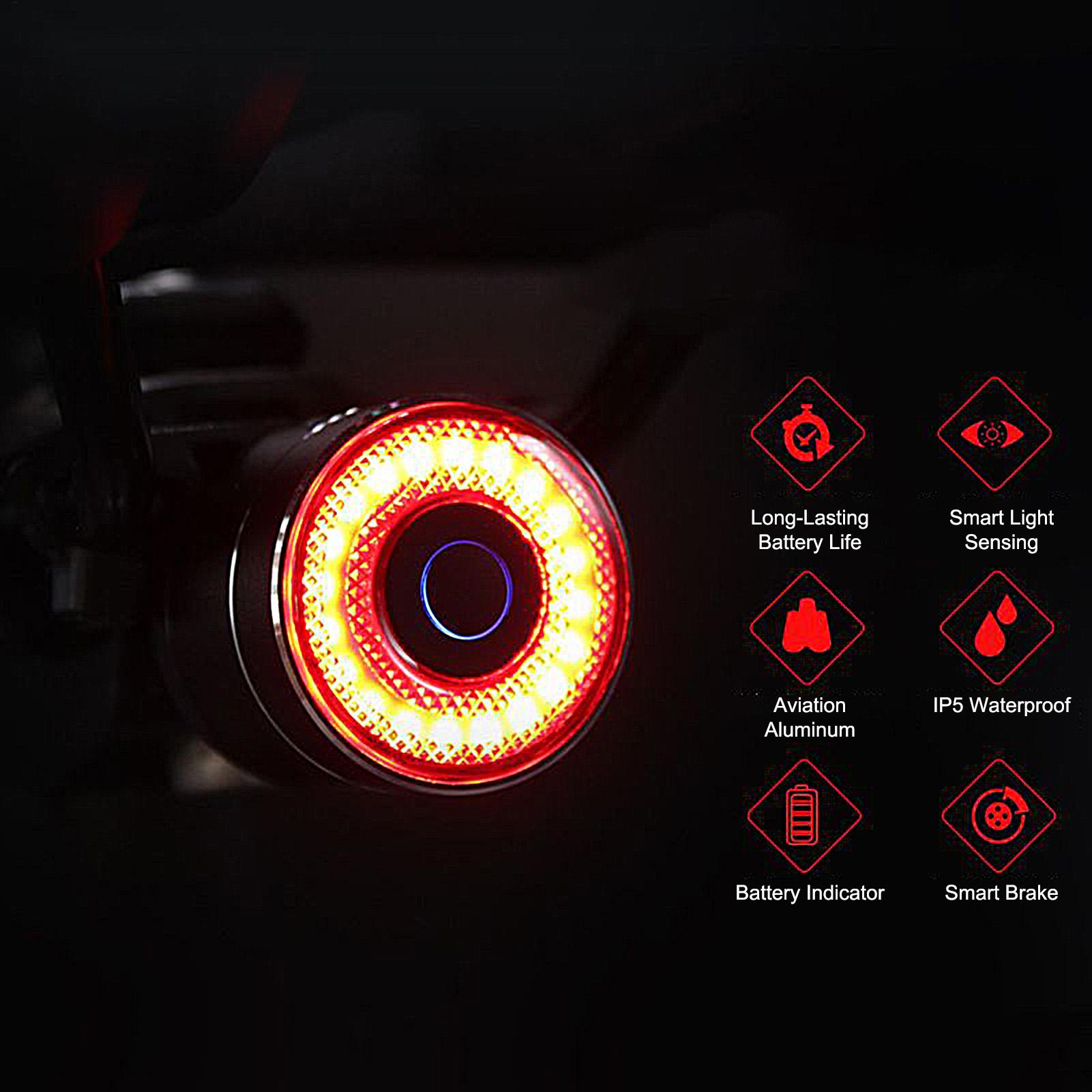 Bicycle Brake Light Smart Bike - Cycling Commute review and price