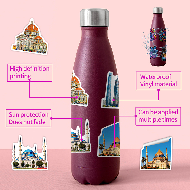 50PCS Famous City Landmark Tra - Commuting By Bike review and price