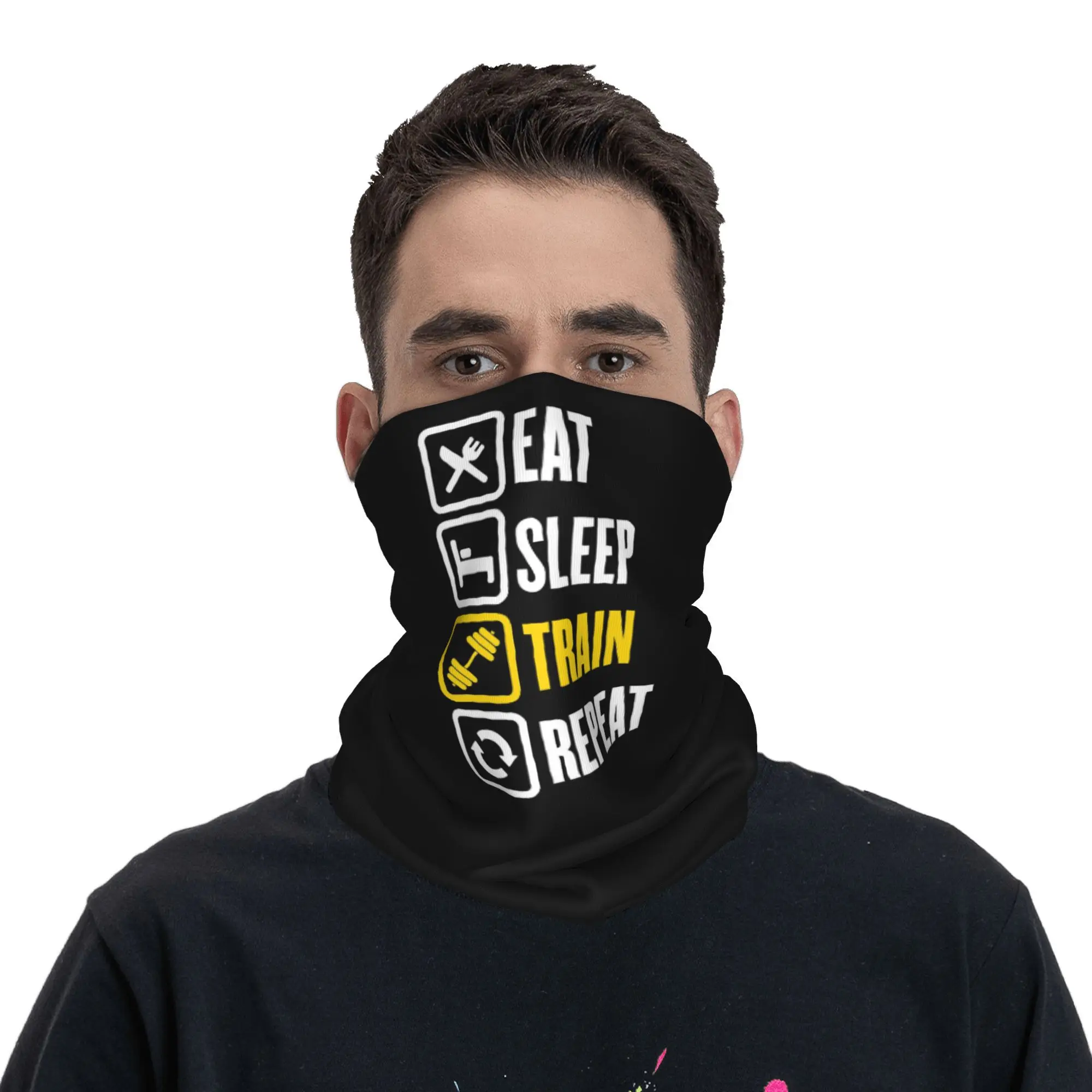 Eat Sleep Train Repeat Gym Mot - Cycling Quote review and price