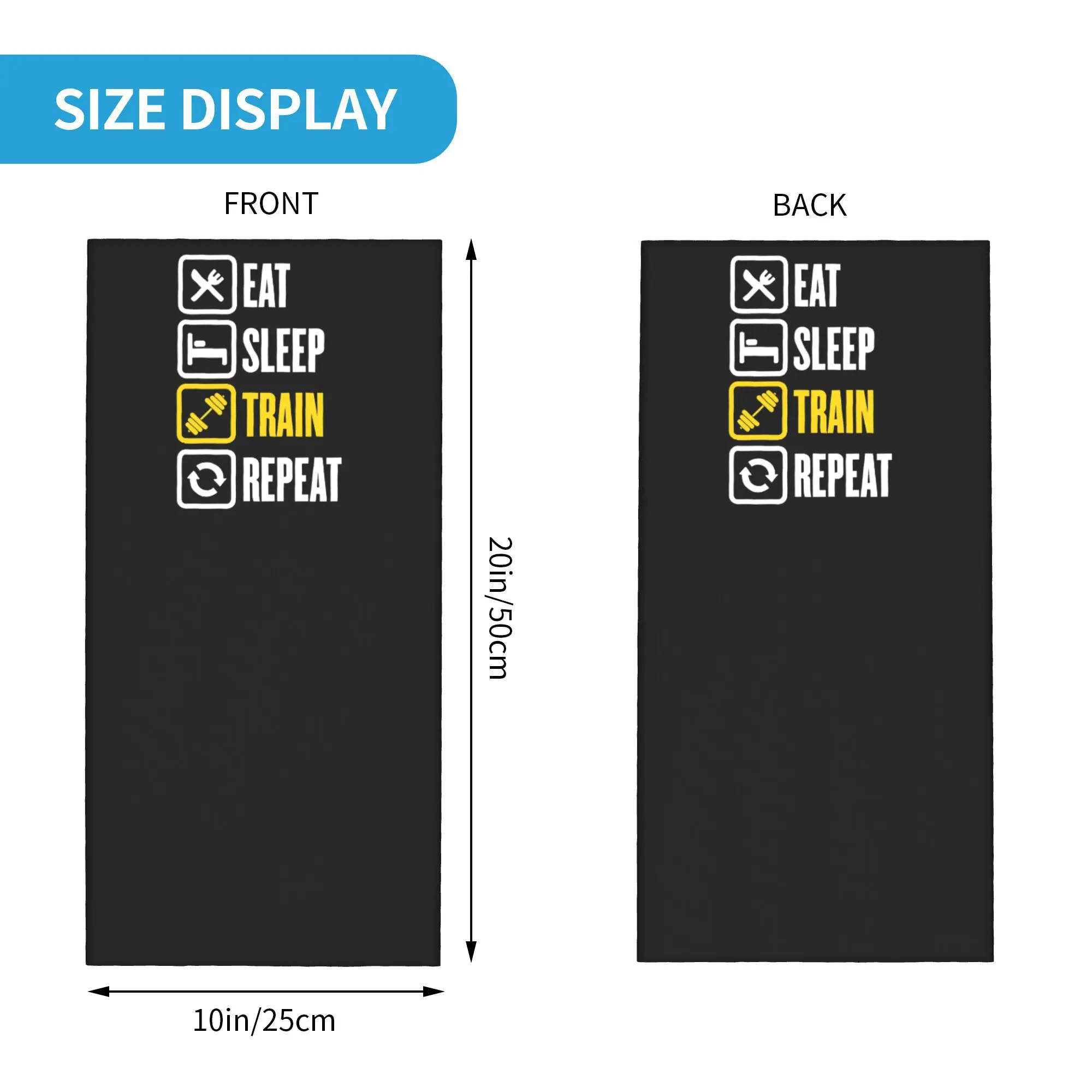 Eat Sleep Train Repeat Gym Mot - Cycling Quote review and price