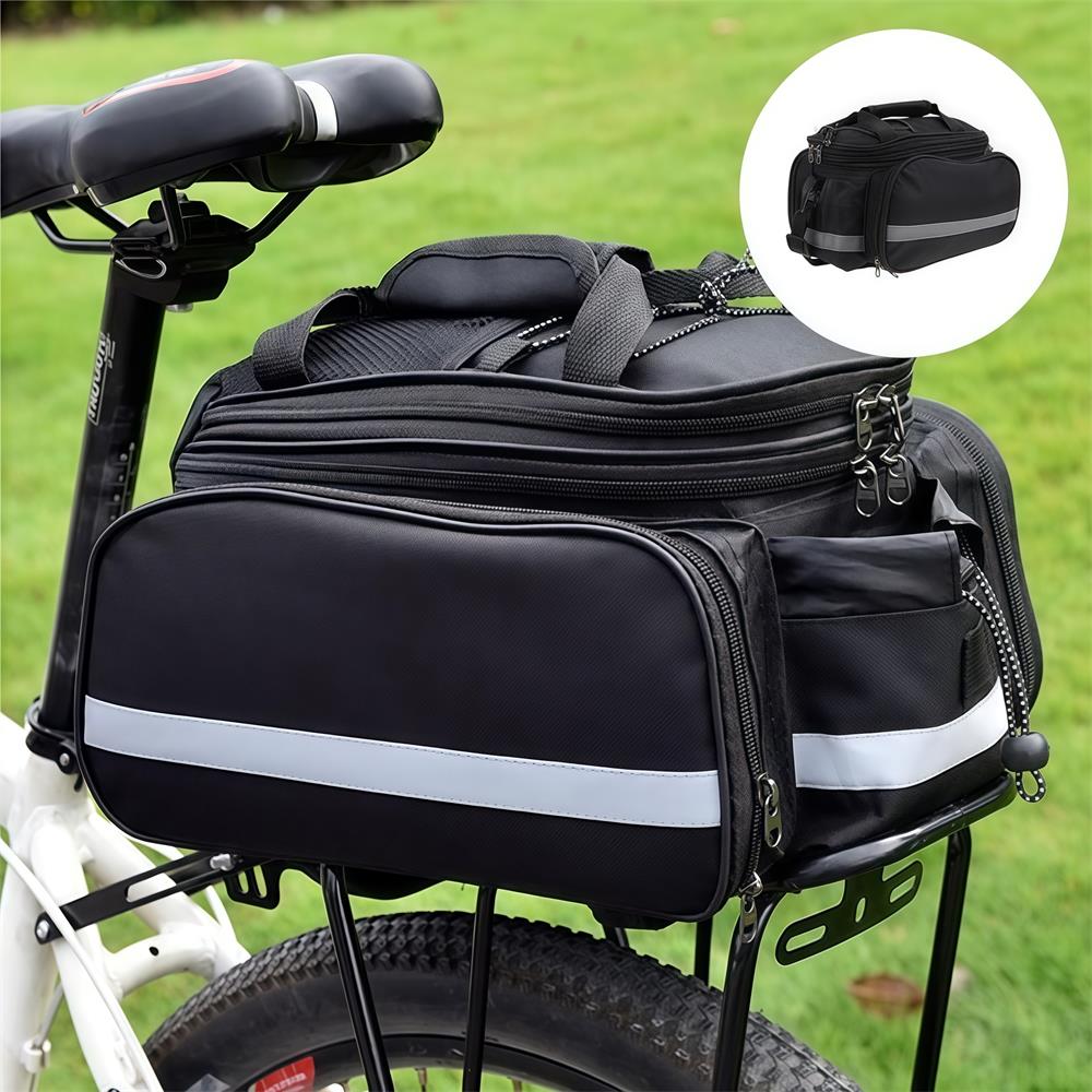 Bike Rear Rack Bag Bicycle Tru - Cycling Commute Rain review and price