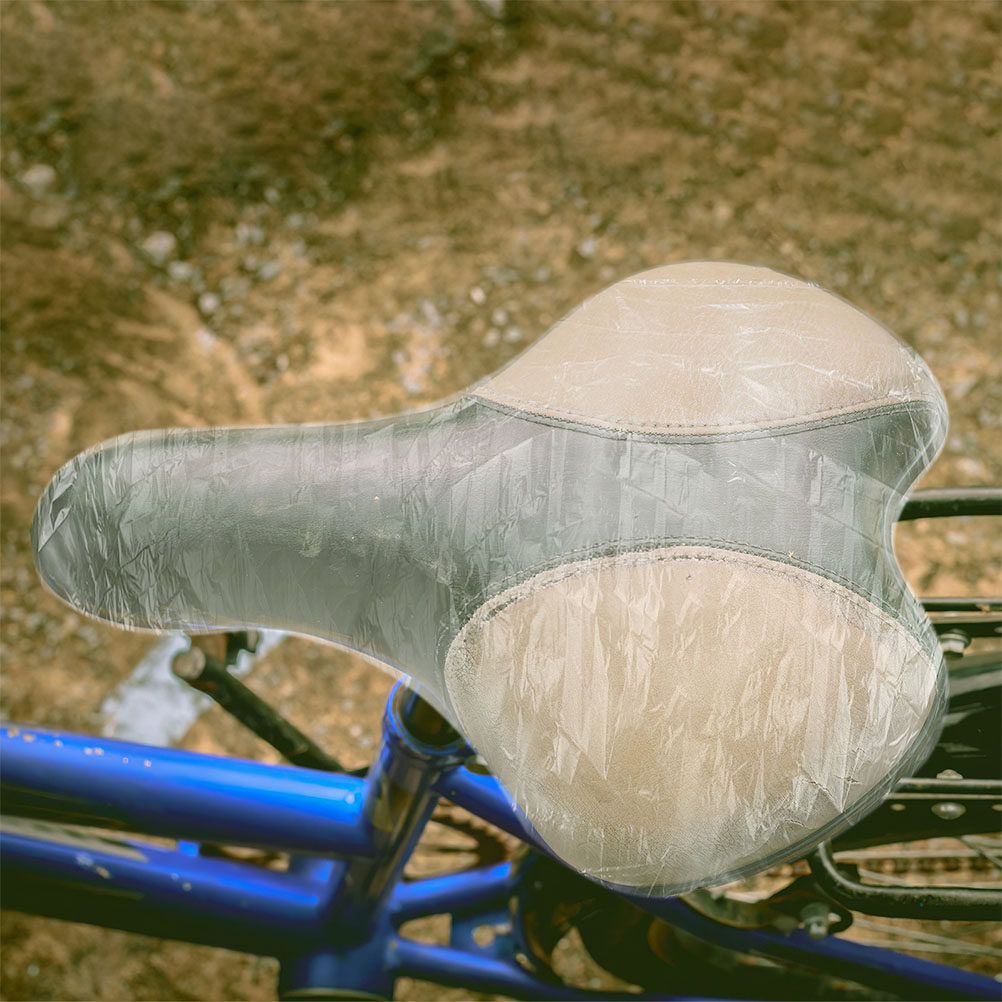 100Pcs Waterproof Saddle Cover - Cycling Commute Rain review and price