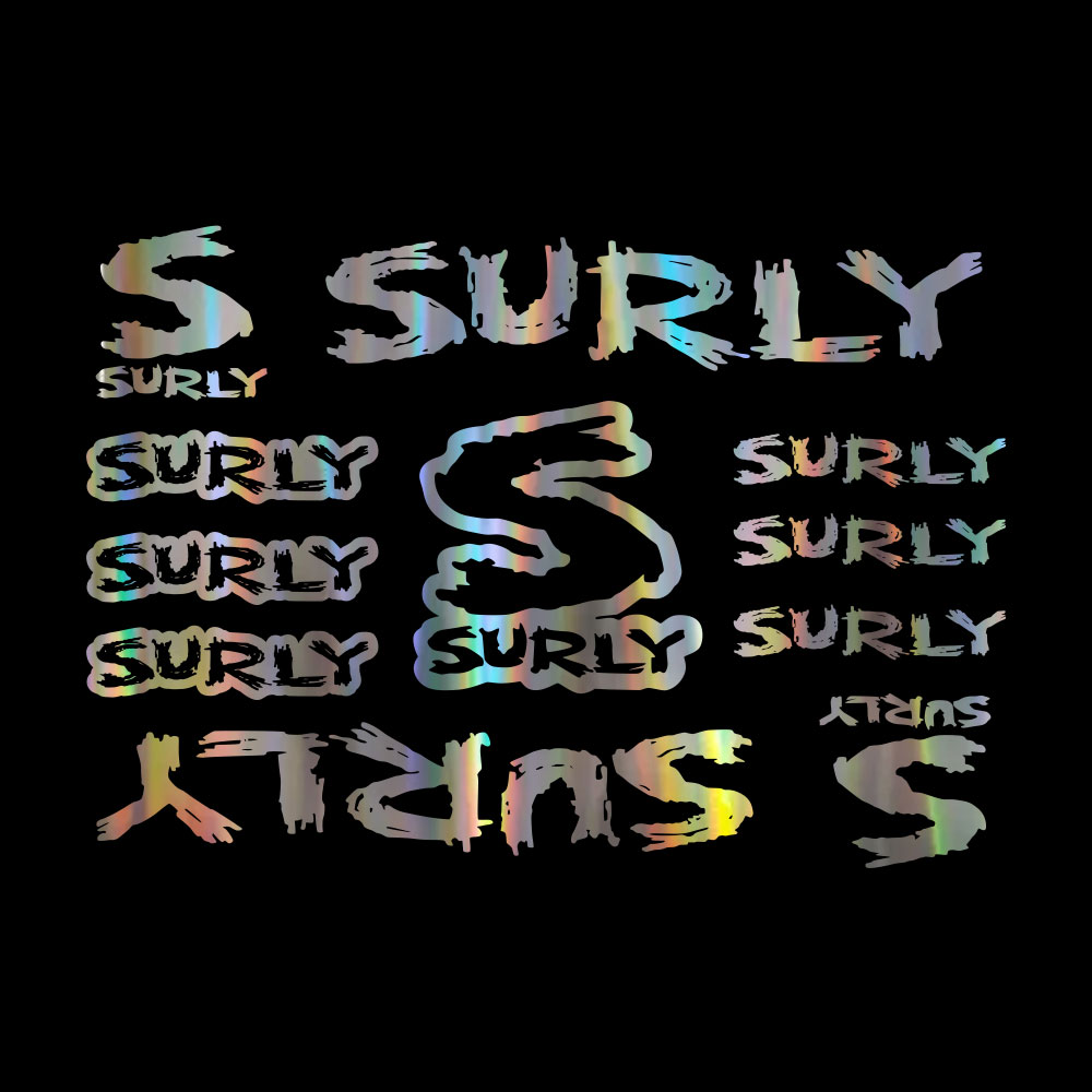 11Pcs Surly Bicycle Frame Stic - Cycling Quote review and price