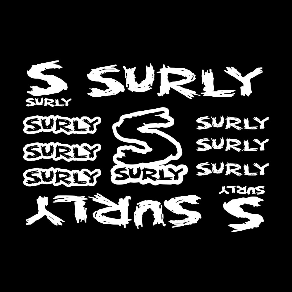 11Pcs Surly Bicycle Frame Stic - Cycling Quote review and price