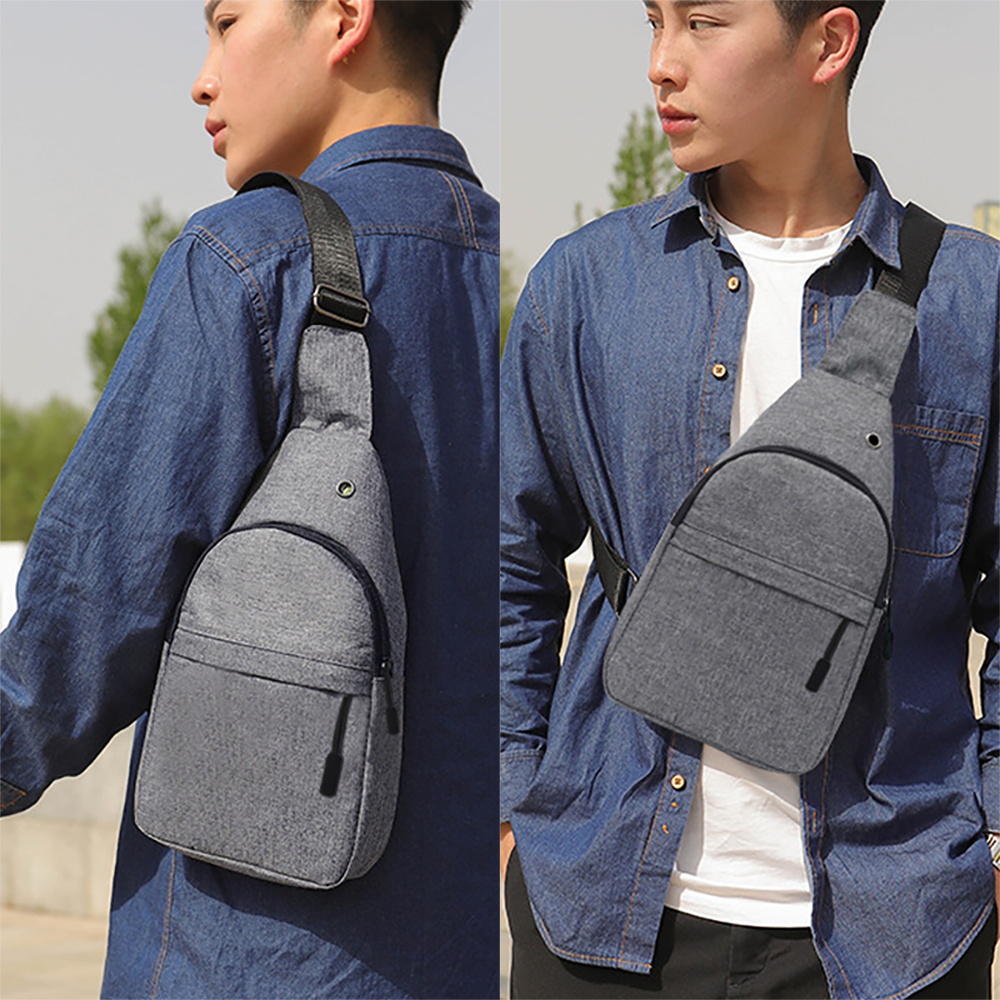 Single Shoulder Men Chest Bags - Cycling Commute review and price