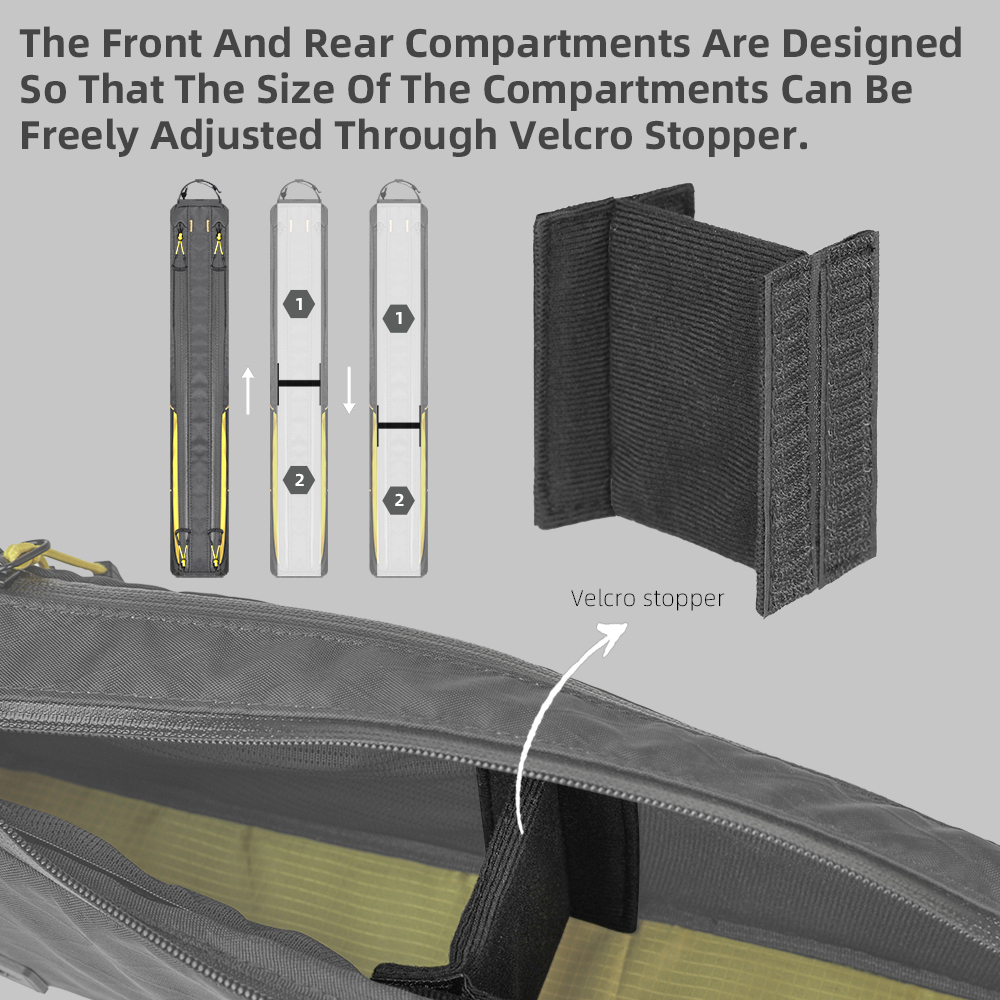 Rhinowalk Bicycle Top Tube Bag - Cycling Journey review and price