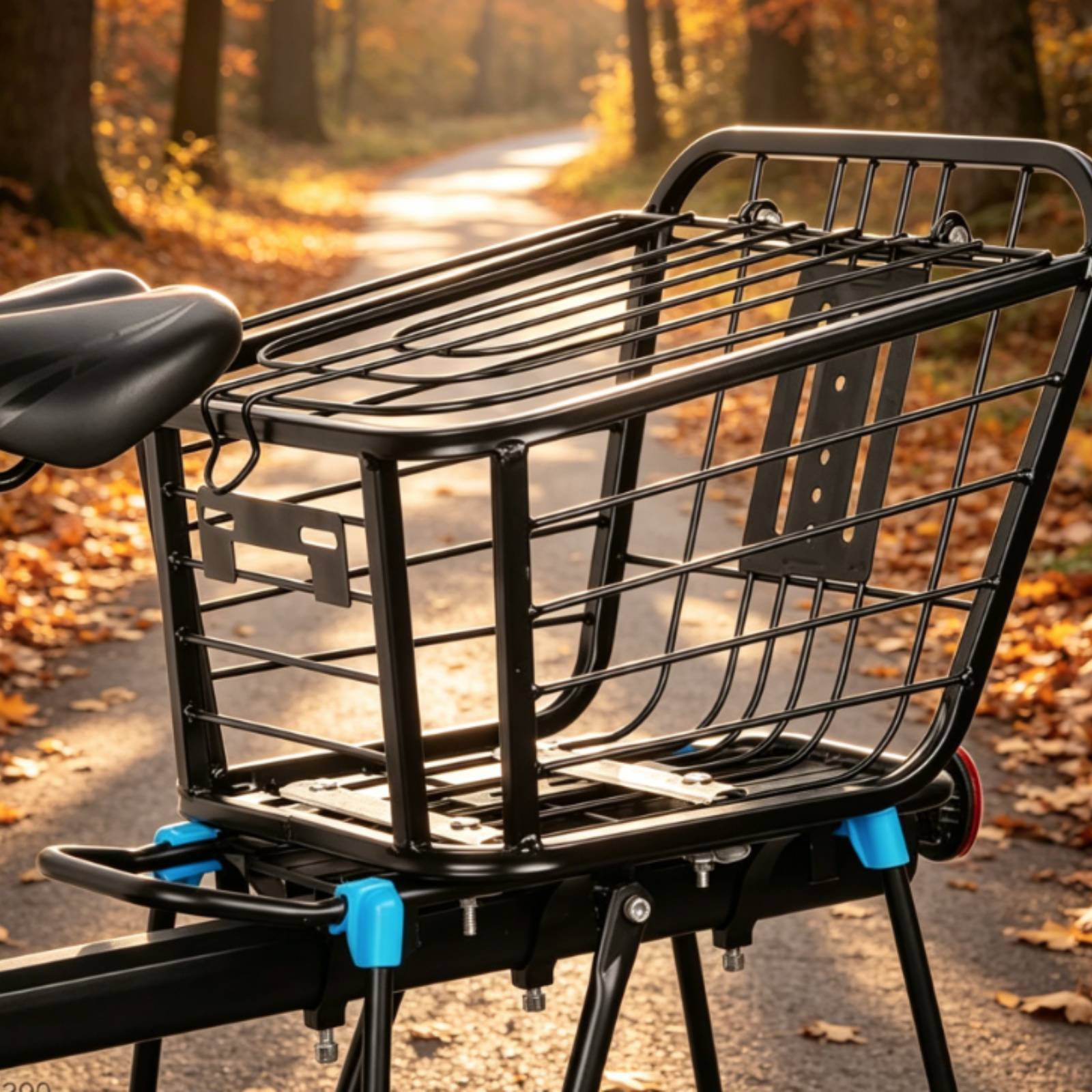 Folding Rear Bike Basket Folda - Cycling Commute review and price