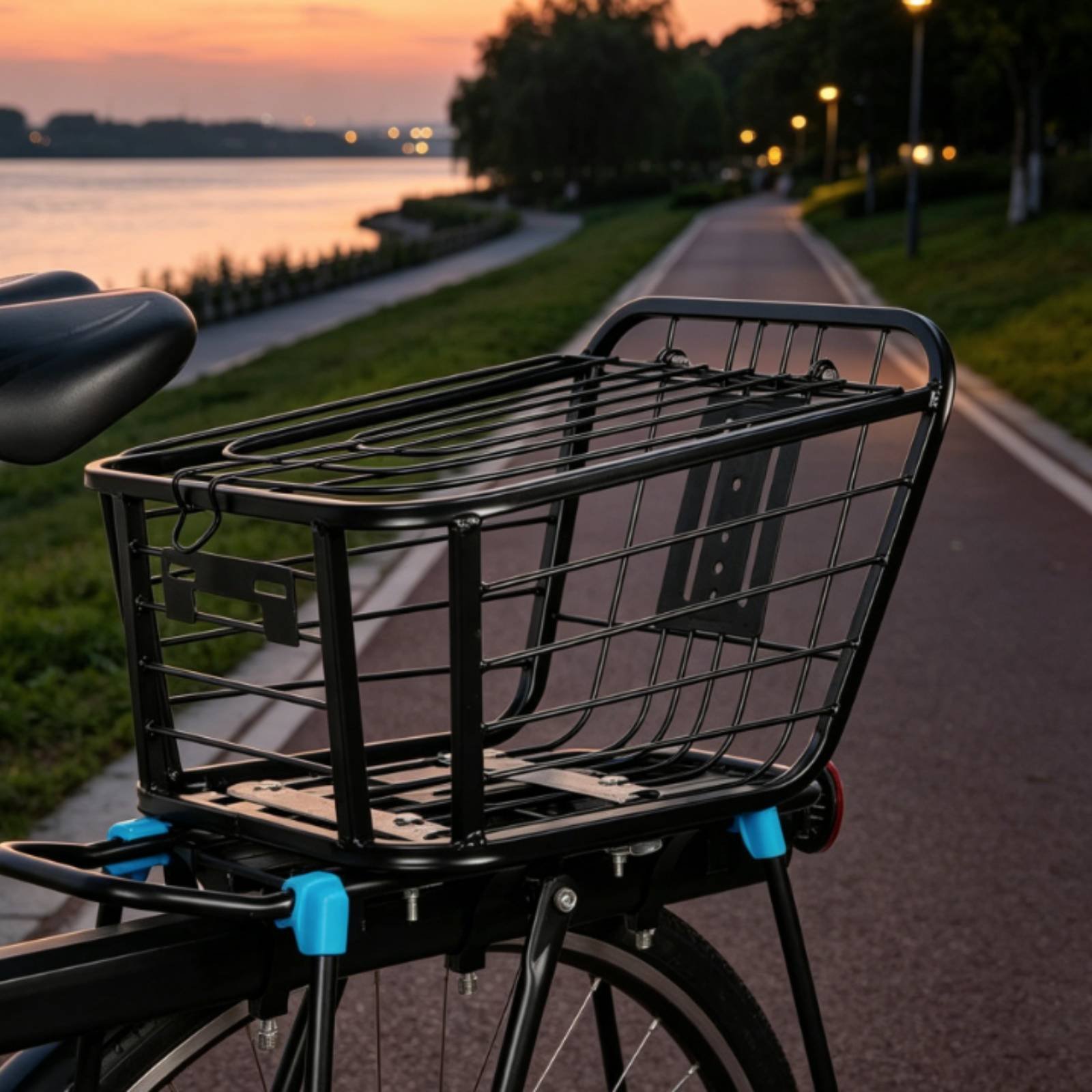 Folding Rear Bike Basket Folda - Cycling Commute review and price