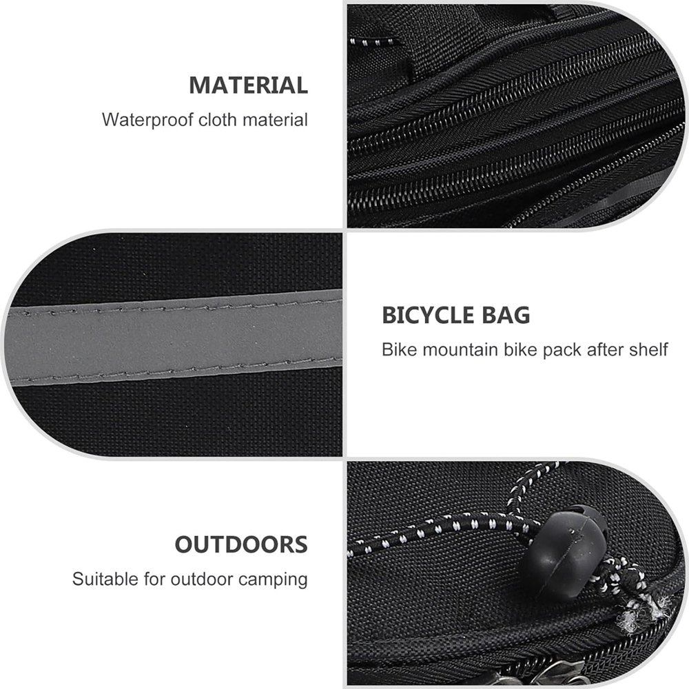 1pcs Bicycle Trunk Bag Bike Re - Cycling Commute Rain review and price