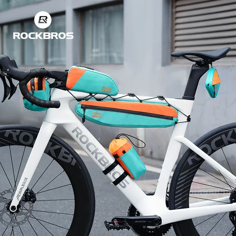 ROCKBROS Bike Bag Combo Polyes - Cycling Journey review and price