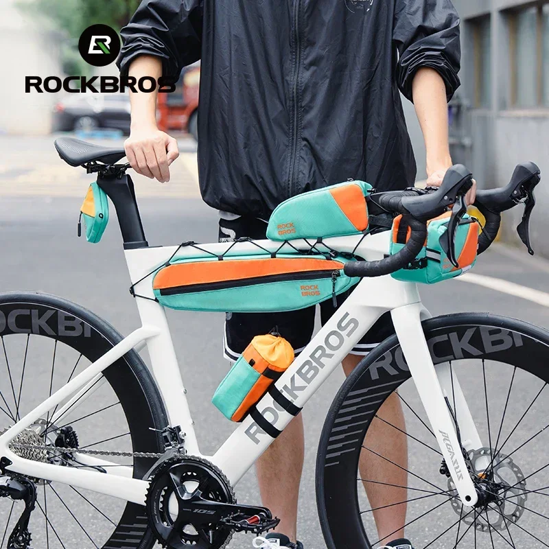 ROCKBROS Bike Bag Combo Polyes - Cycling Journey review and price
