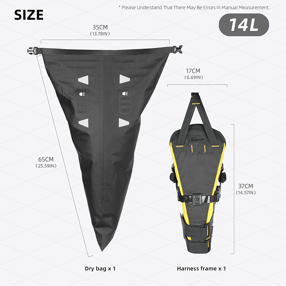 Rhinowalk Upgraded Bicycle Tai - Cycling Journey review and price