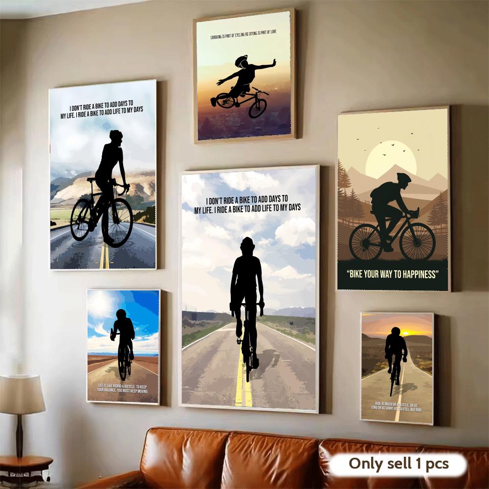 Cycling Motivation Quote Art P - Cycling Quote review and price