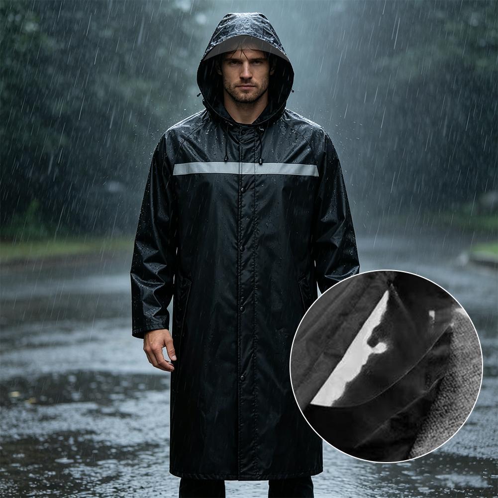 Waterproof Hooded Rain Poncho, - Cycling Commute Rain review and price