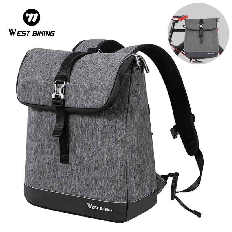 WEST BIKING Flap Roll Top Cycl - Cycling Commuter Backpack Laptop review and price